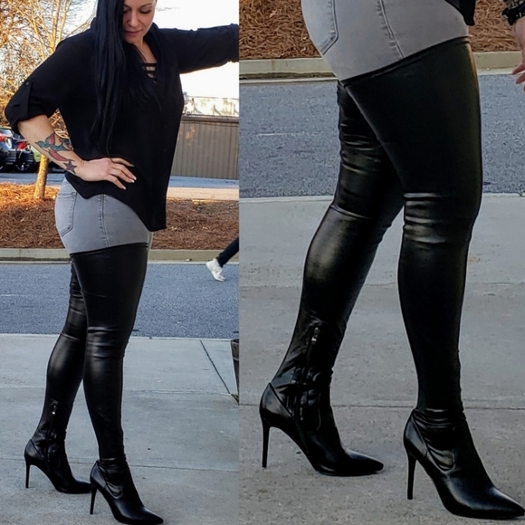 Extra high shaft boots crotch high boots - Picture 5 of 5